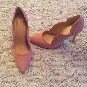 Size 7.5 sexy pink pumps